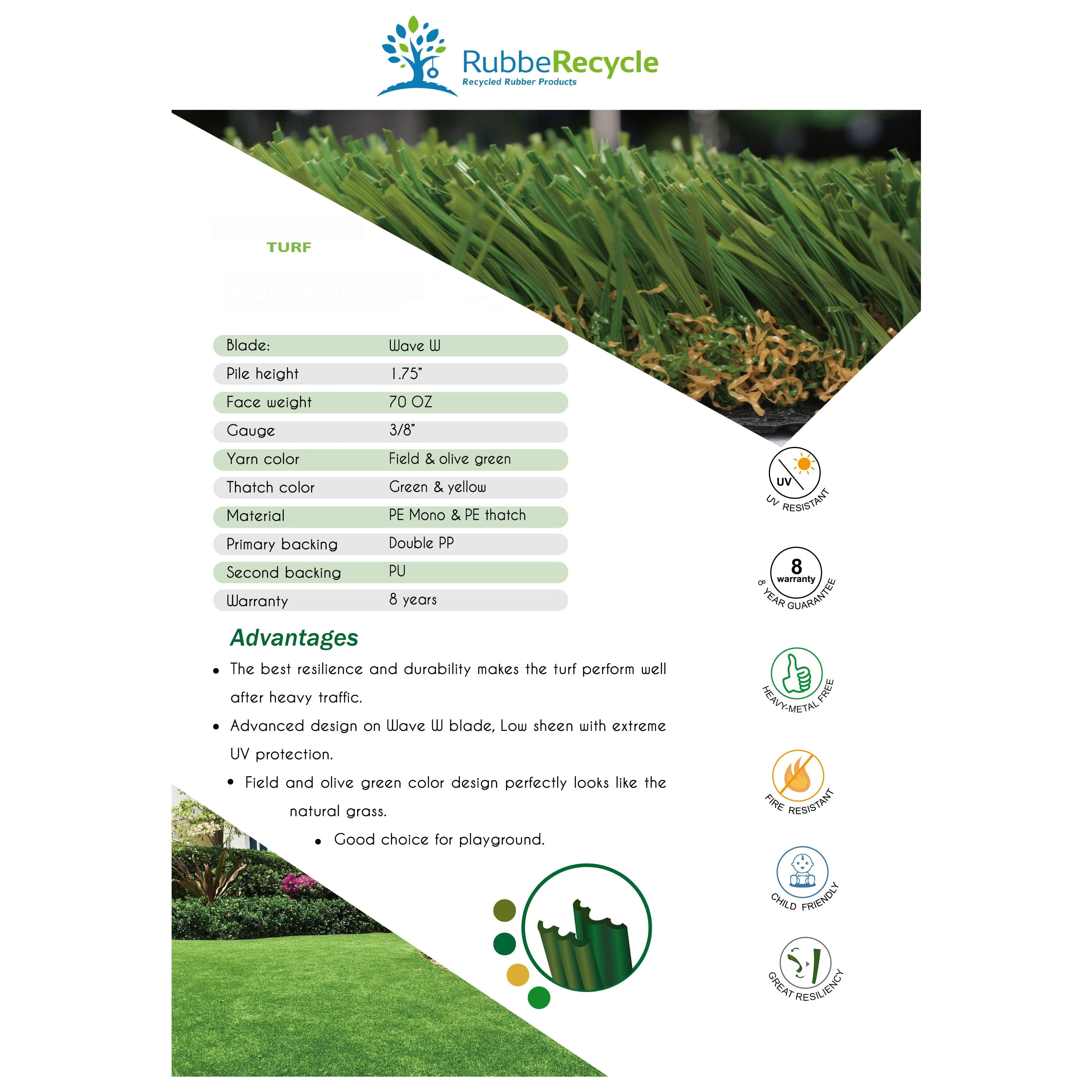 Synthetic Turf 5 x 100 - Image 3